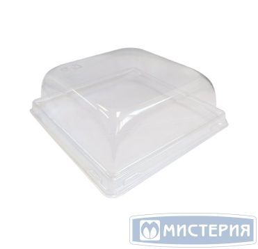 Крышка к контейнеру купол. 178х178х56 мм, прозр., ПЭТ, 50 шт/упак "OSQ" LidSmartPack 900 200 шт/кор РОССИЯ Lid SmartPack 900 купольная