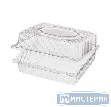 Упаковка прям. 2,2л, внеш. 194x184x83мм, внутр. 170х150х76мм, прозрачная, ОПС РК-27П (Т)