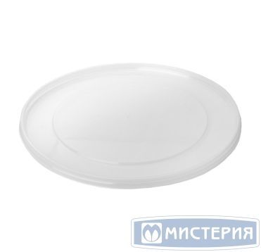 Крышка для контейнера под пресервы и мёд, d=223мм, полупрозрачная, ПП