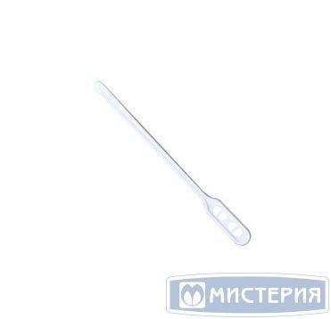 Размешиватель 120 мм, бел., ПС, 100 шт/упак "МИСТЕРИЯ" 5 000 шт/кор РОССИЯ