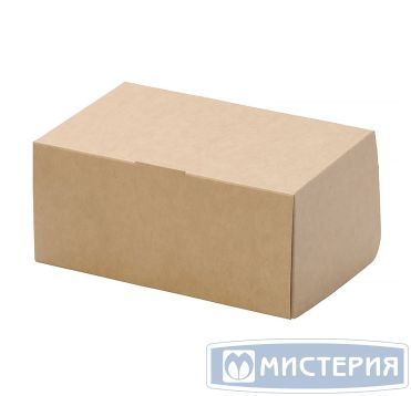 Коробка для кондит. изделий 150х100х85 мм, без окна, неразъем.крышка, крафт-бел., карт., 50 шт/упак "OSQ" Cake 1200 300 шт/кор РОССИЯ OSQ CAKE 1200