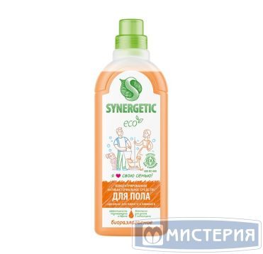 Универсальное моющее средство "Synergetic" концентрат, флакон, 1000 мл 8 шт/кор РОССИЯ 101100/8