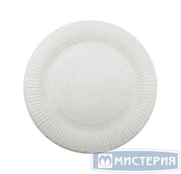 Тарелка одноразовая мелкая d282 мм, бел., карт, 50 шт/упак 400 шт/кор РОССИЯ 002A-0813-0108-001/050/400/40