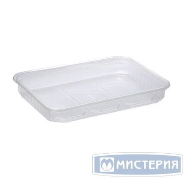Контейнер прямоугольный 179х132х22мм, 300 мл, полупрозрачный