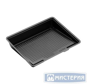 Контейнер для суши "Витрина" 1-секц. 191х144х45 мм, без крышки, черн., ПС, 640 шт/кор "Kado-Prim" 640 шт/упак РОССИЯ КД-305 Д