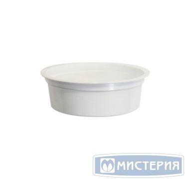 Соусник под запайку 50 мл, 1-секц., d75хh24 мм, бел., ПП, 750 шт/кор "Перинт" 750 шт/упак РОССИЯ 50/75