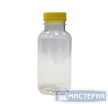 Бутылка ПЭТ 300 мл, прозр., горло d38 мм, крышка в компл., 150 шт/кор 150 шт/упак РОССИЯ 0,30 BRC Бочонок