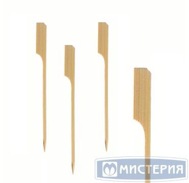 Пика 180 мм, диз. "Гольф", беж., бамбук, 100 шт/упак 40 упак/кор КИТАЙ 440-706