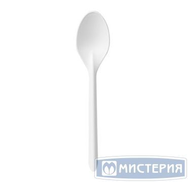 Ложка одноразовая 125 мм, бел., ПП, 50 шт/упак 1 000 шт/кор РОССИЯ 4034Б