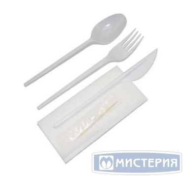 Комплект столовых приборов №5 [салф.вл.+ салф.+ з/ч.+ cоль+ пер.], 300 шт/кор 300 шт/упак РОССИЯ