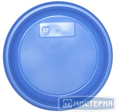 Тарелка десертная, d 170мм, синяя