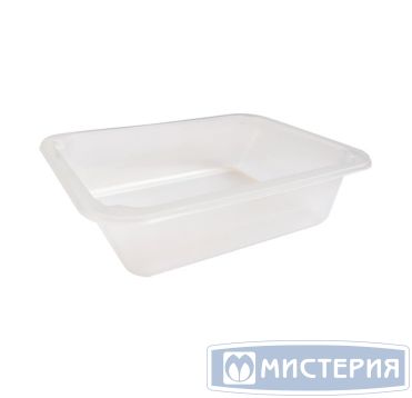 Контейнер под запайку 770 мл, 1-секц. 187х137х45 мм, прозр., ПП, 50 шт/упак "ПолиЭр" 400 шт/кор РОССИЯ К-187*137*45 прозр.