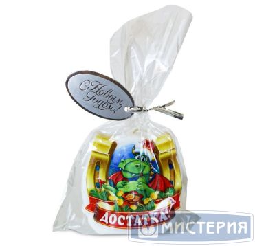 Свеча фигурная d60хh60 мм, диз. "Дракон достаток", разноцв., 1 шт/упак 18 шт/кор РОССИЯ 0879