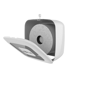 Диспенсер для туалетной бумаги в рулонах, бел., ПП "Focus" Mini Jumbo 1 шт/кор ТУРЦИЯ 8077065