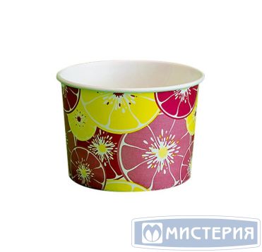 Креманка 250 мл, ЦИТРУС красный ,картон