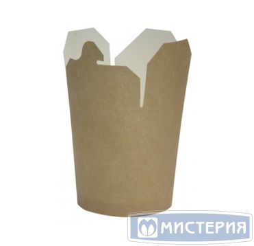 Коробка для лапши 700 мл, d102хh87 мм, крафт. карт., 48 шт/упак 432 шт/кор РОССИЯ 76397/211060
