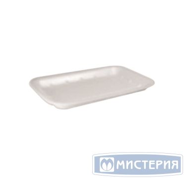 Лоток пищевой 225х135х20 мм, серия М-20, бел., ВПС, 600 шт/кор "Полиформ" 600 шт/упак РОССИЯ М-20