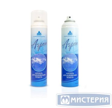Дезинфицирующее средство Аэрон, аэрозоль, 250 мл, 24 штуки в коробке