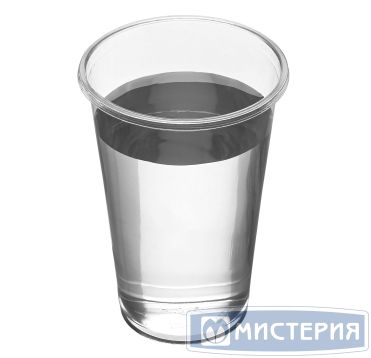 Стакан одноразовый 300 мл, прозр., ПП, 50 шт/упак 3 000 шт/кор РОССИЯ 170-0015
