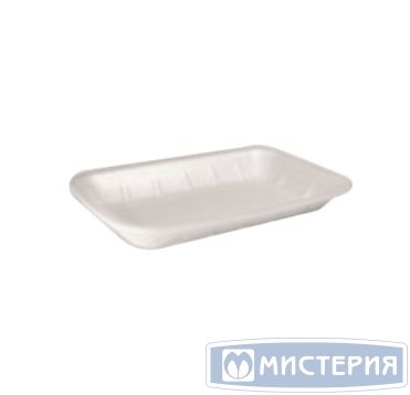 Лоток пищевой 225х135х30 мм, серия М-30, бел., ВПС, 300 шт/кор "Полиформ" 300 шт/упак РОССИЯ М-30