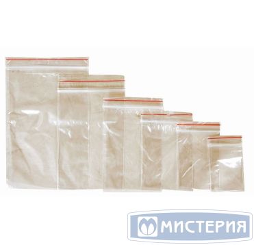 Пакет Zip-Lock 400х500 мм, прозр., ПВД, 100 шт/упак 5 упак/кор КИТАЙ 0000090411