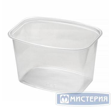 Контейнер 750 мл 1-секц. 138х102х87 мм, без крышки, прозр., ПП, 100 шт/упак "Upax-Unity" 1 000 шт/кор РОССИЯ 138-750