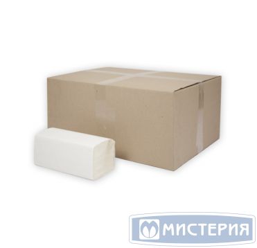 Полотенца бумажные для диспенсеров 230х230 мм 1-сл. V-сложен., бел., 200 лист/упак "Desna" Standart 15 упак/кор РОССИЯ 42058