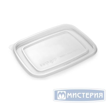 Крышка к контейнеру 196х157х9,3 мм, прозр., ПП, 50 шт/упак "ПолиЭр" 100 шт/кор РОССИЯ К-2016К