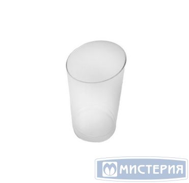 Форма для фуршетов 150 мл d55хh95 мм, диз. "Конус", прозр., ПС, 10 шт/упак "Buffet" 500 шт/кор РОССИЯ 5005