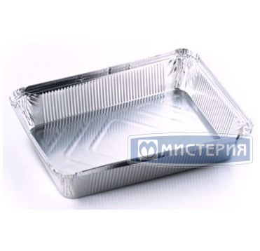 Форма алюминиевая 1-секц. 3100 мл 320х260х50 мм, без крышки, алюм., 50 шт/упак 300 шт/кор РОССИЯ SP(RF)98L/4012