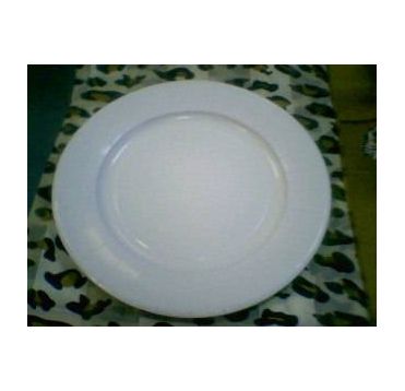 Одноразовая тарелка d 225 мм, 280г/м2, с рисунком "Рог изобилия"