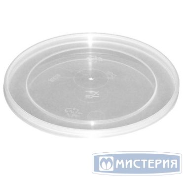 Крышка для контейнера под пресервы и мёд, d=80 мм, прозрачная, ПЭВД