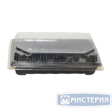 Крышка к контейнеру для суши 188х133х25 мм, прозр., ПВХ, 1 400 шт/кор 1 400 шт/упак РОССИЯ СШ-19КЛ