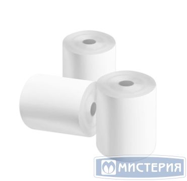 Чековая лента 57мм х 27м, d12 мм, бел., термобум. 180 рул/упак 180 рул/кор РОССИЯ 00-00020194