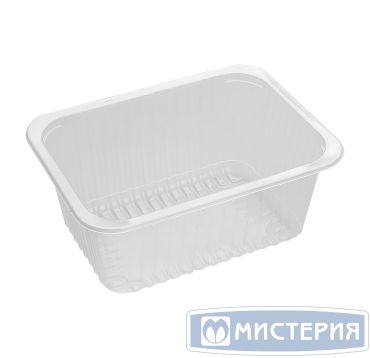 Контейнер под запайку 1400 мл, 1-секц. 187х137х83 мм, прозр., ПП, 420 шт/кор 420 шт/упак РОССИЯ 1871400