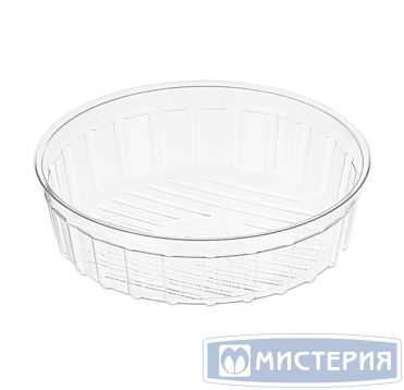 Контейнер 125 мл, круглый, прозрачный
