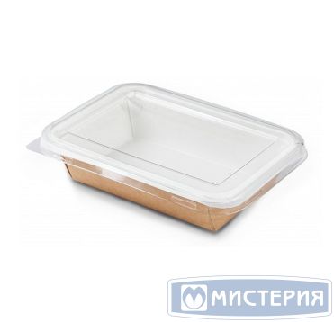 Крышка к контейнеру под запайку [234х183 мм], прозр., ПЭТ, 50 шт/упак "OSQ" Eco Sealpack 1000 400 шт/кор РОССИЯ ECO Sealpack 1000