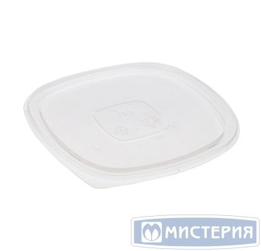 Крышка к контейнеру 136х136х5 мм, прозр., ПП, 720 шт/кор "ЮМТ" РОССИЯ 136001