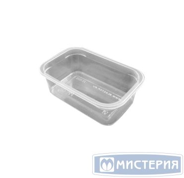Контейнер под запайку 450 мл, 1-секц. 142х92х46 мм, прозр., ПП, 900 шт/кор "Бластор" 900 шт/упак РОССИЯ П-503