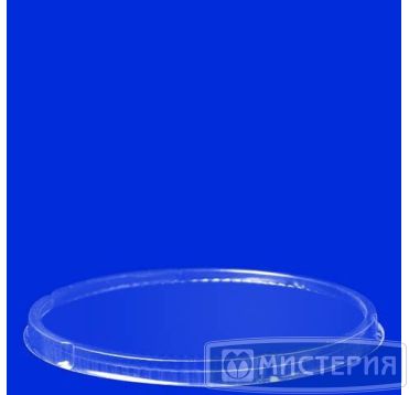 Крышка к контейнеру d132хh8 мм, прозр., ОПС, 1200 шт/кор "Комус" 1 200 шт/упак РОССИЯ СК-060К (Т)