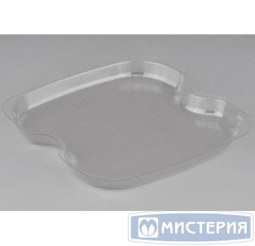 Менажница 100 мл 1-секц. 109х108х10 мм, прозр., ПЭТ, 50 шт/упак "ПолиЭр" 2 000 шт/кор РОССИЯ СпК-1212М