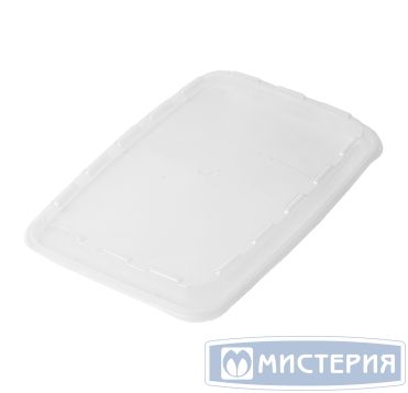 Контейнер 830 мл, прямоугольный, 207х140х40 мм, чёрный