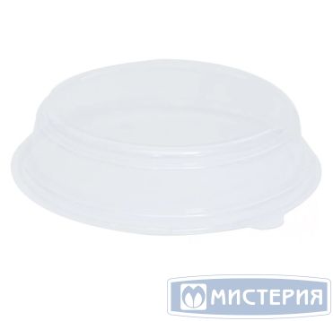 Крышка к контейнеру купол. d150хh35 мм, прозр., ПЭТ, 500 шт/кор "Kado-Prim" 500 шт/упак РОССИЯ