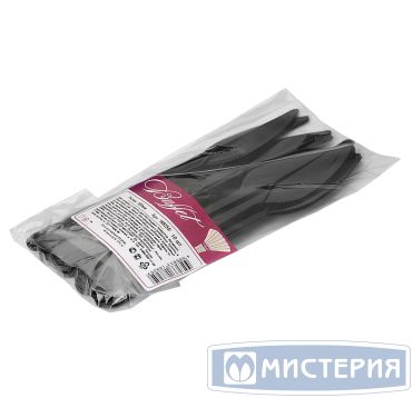 Нож одноразовый 180 мм, черн., ПС, 10 шт/упак "Buffet" 500 шт/кор РОССИЯ 188255/