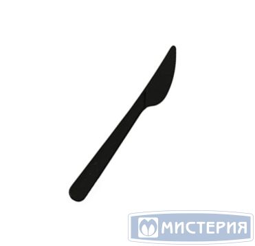 Нож 180мм, черная, кристалл