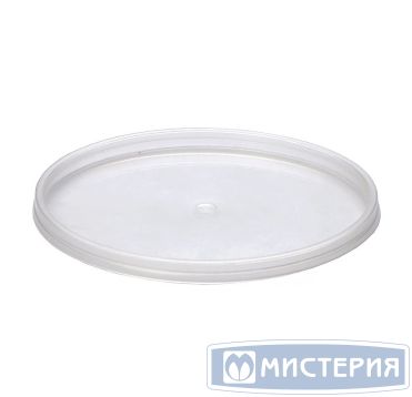 Крышка к контейнеру для пресервов [ведру] d121 мм, прозр., ПП, 500 шт/кор "Перинт" 500 шт/упак РОССИЯ крышка 121