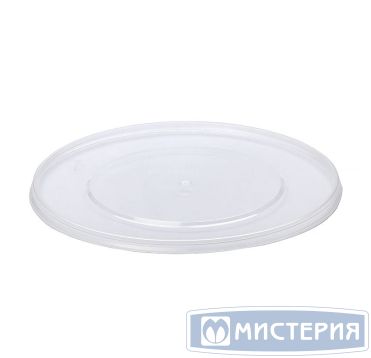 Крышка для контейнера под пресервы и мёд, d=173 мм, полупрозрачная, ПП