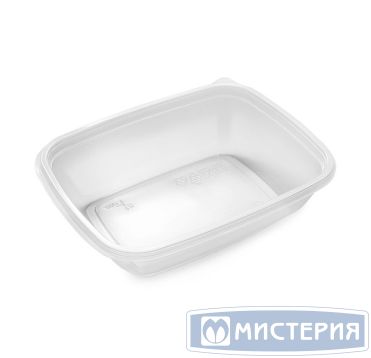Контейнер (ланч-бокс) 750 мл, прямоугольный, 196х157х50мм, прозрачный