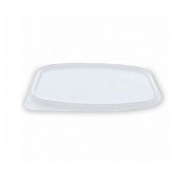 Крышка прямоугольная, 138х102х4мм, полупрозрачная