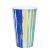 Стакан для холодного, 0.3/0.364л с рисунком полоски, картон